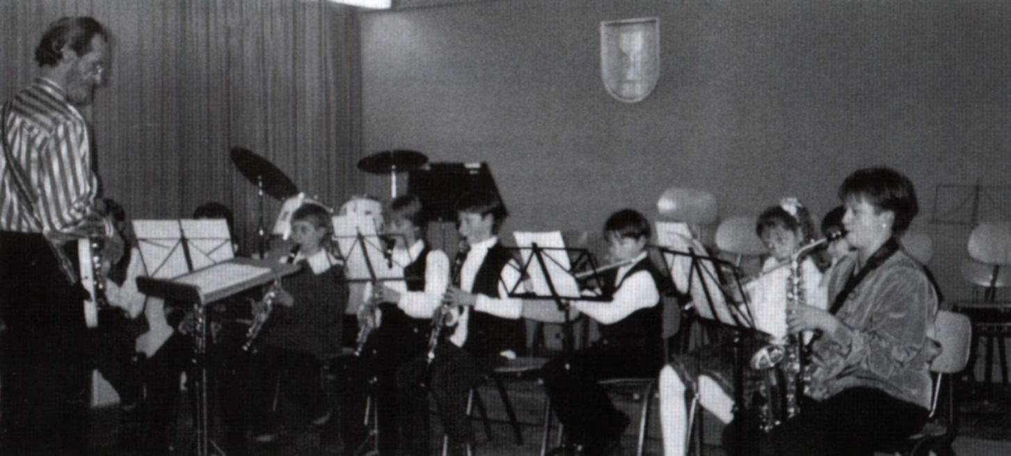 Die Jungmusiker im Jahre 1996